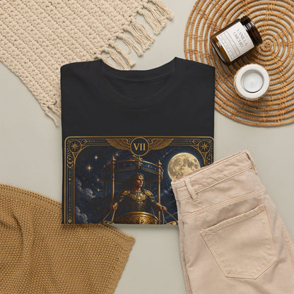 The Chariot Tarot T-Shirt — Vintage Occult Illustration Tee