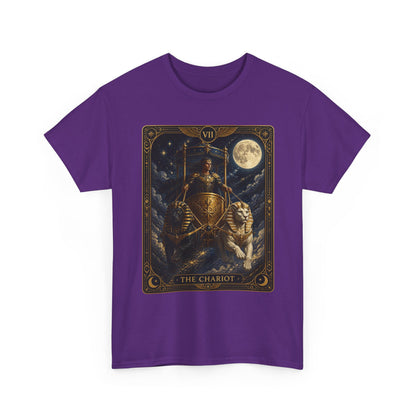 The Chariot Tarot T-Shirt — Vintage Occult Illustration Tee
