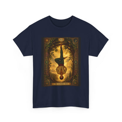 Tarot Hanged Man T-Shirt — Vintage Occult Tarot Card Graphic Tee
