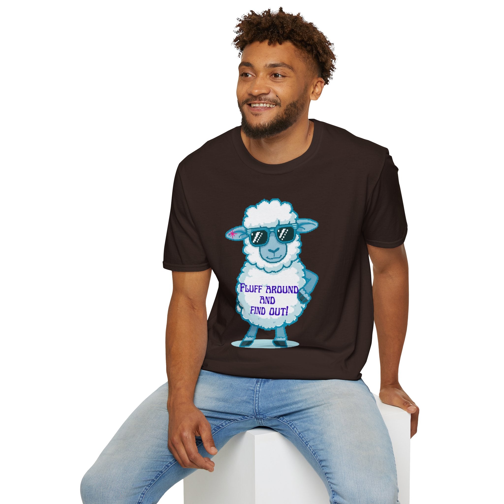 Sassy Sheep T-Shirt — Fluff Around and Find Out Graphic Tee