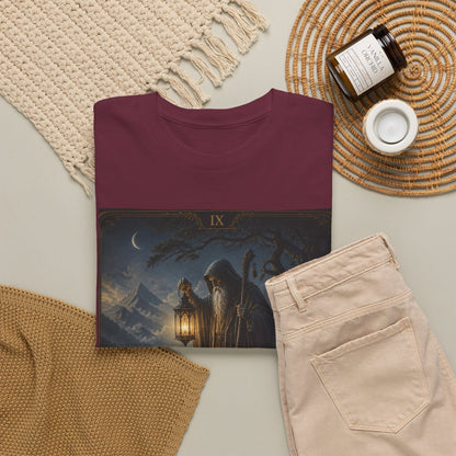 Tarot 'The Hermit' T-Shirt – Mystic Lantern Card Tee