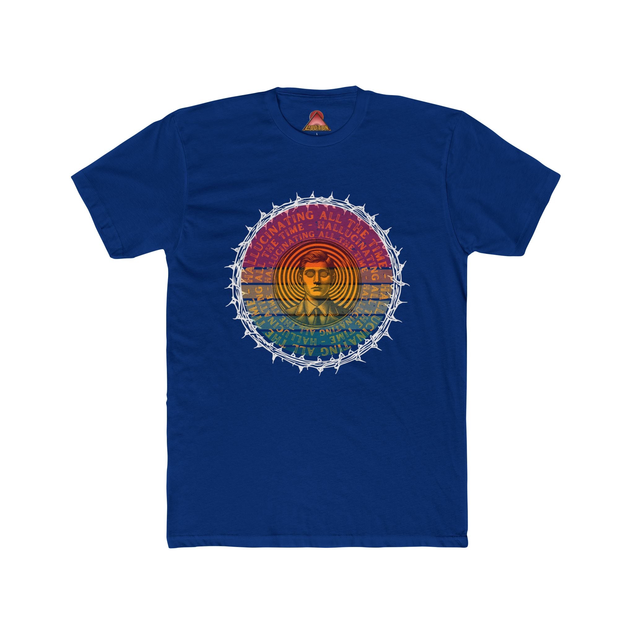 Vintage Buddha Mandala T-Shirt | Retro Rainbow Spiritual Tee