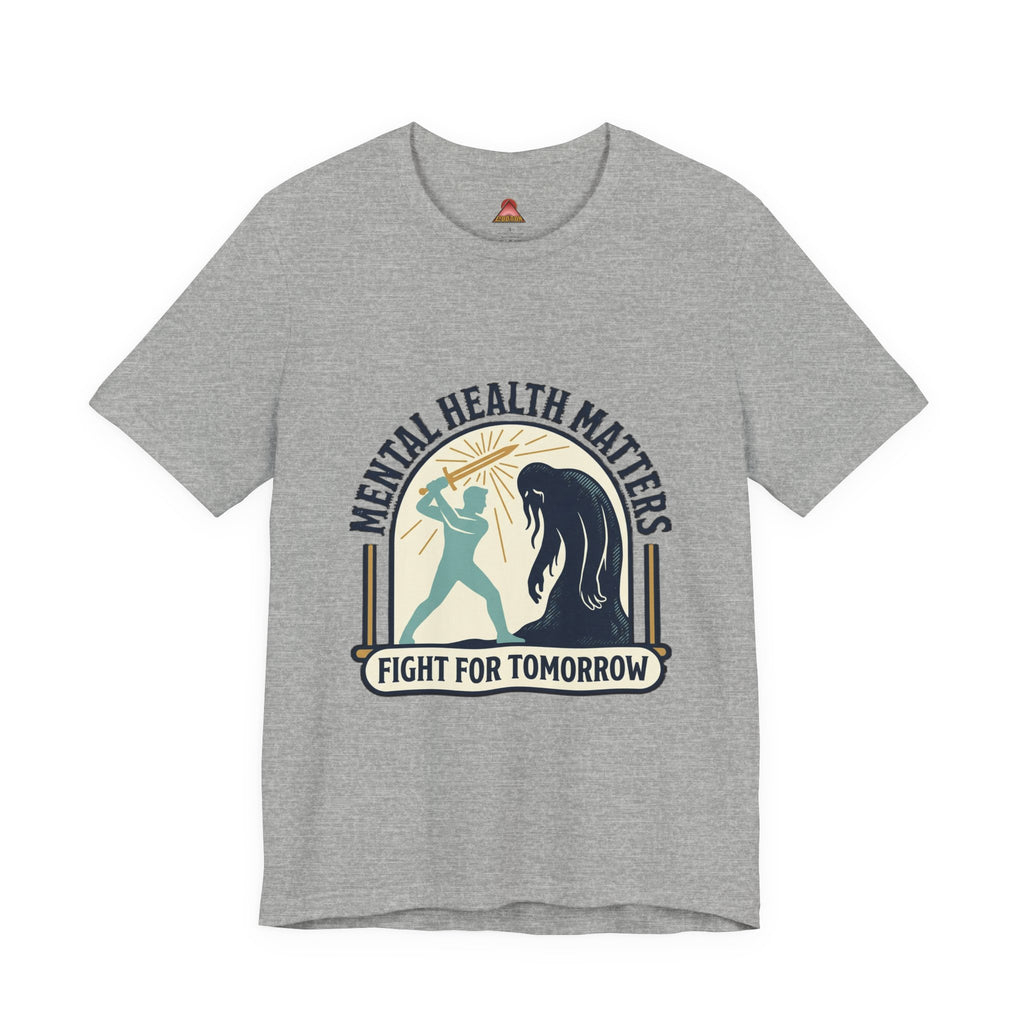 Mental Health Matters Tee | Wear Green, Awareness Ribbon, Be Kind