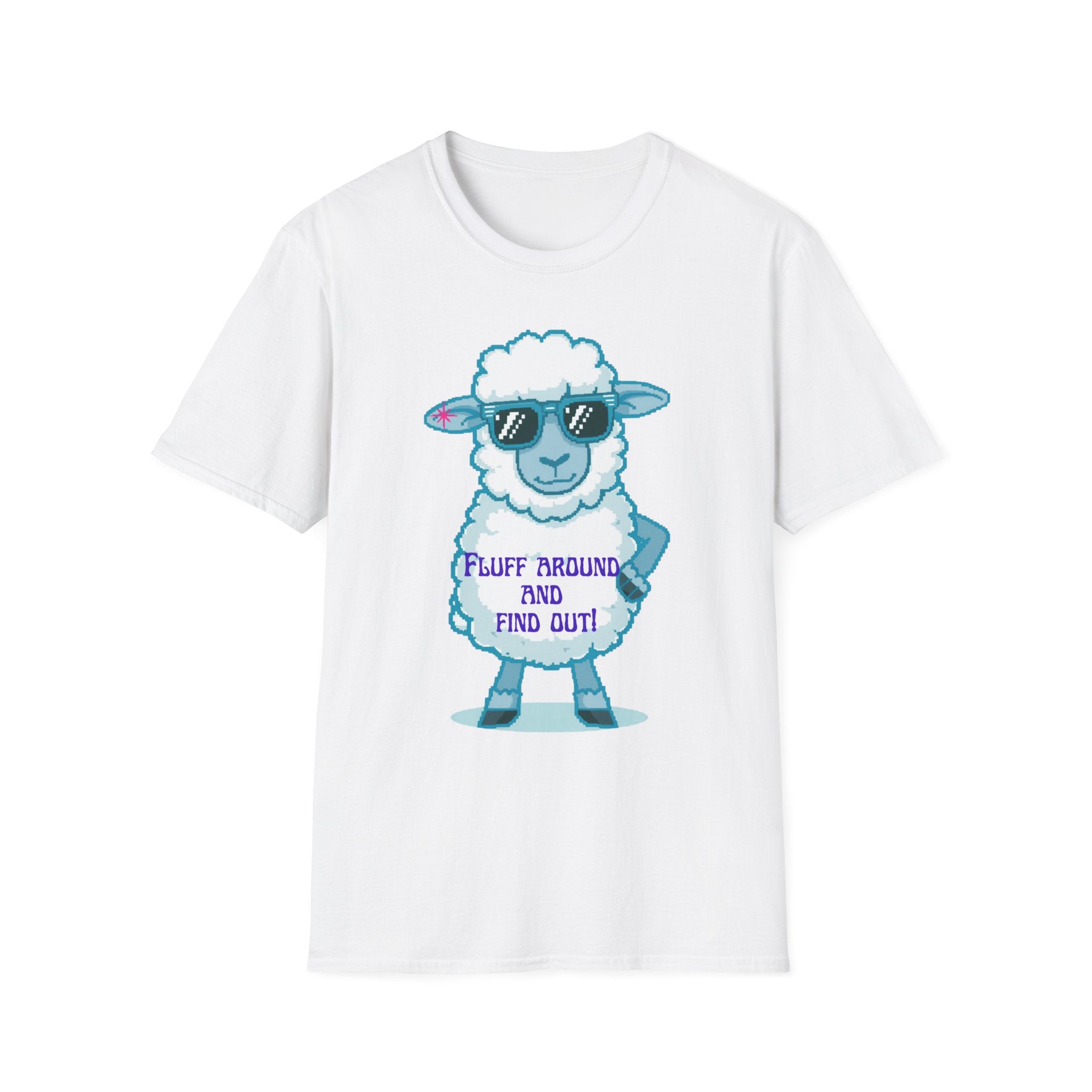 Sassy Sheep T-Shirt — Fluff Around and Find Out Graphic Tee