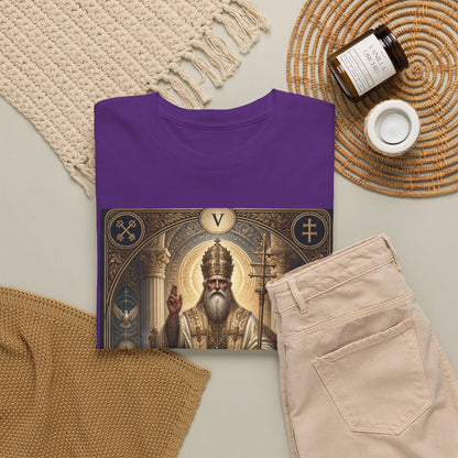 Tarot Hierophant T-Shirt — Spiritual Tarot Card Tee
