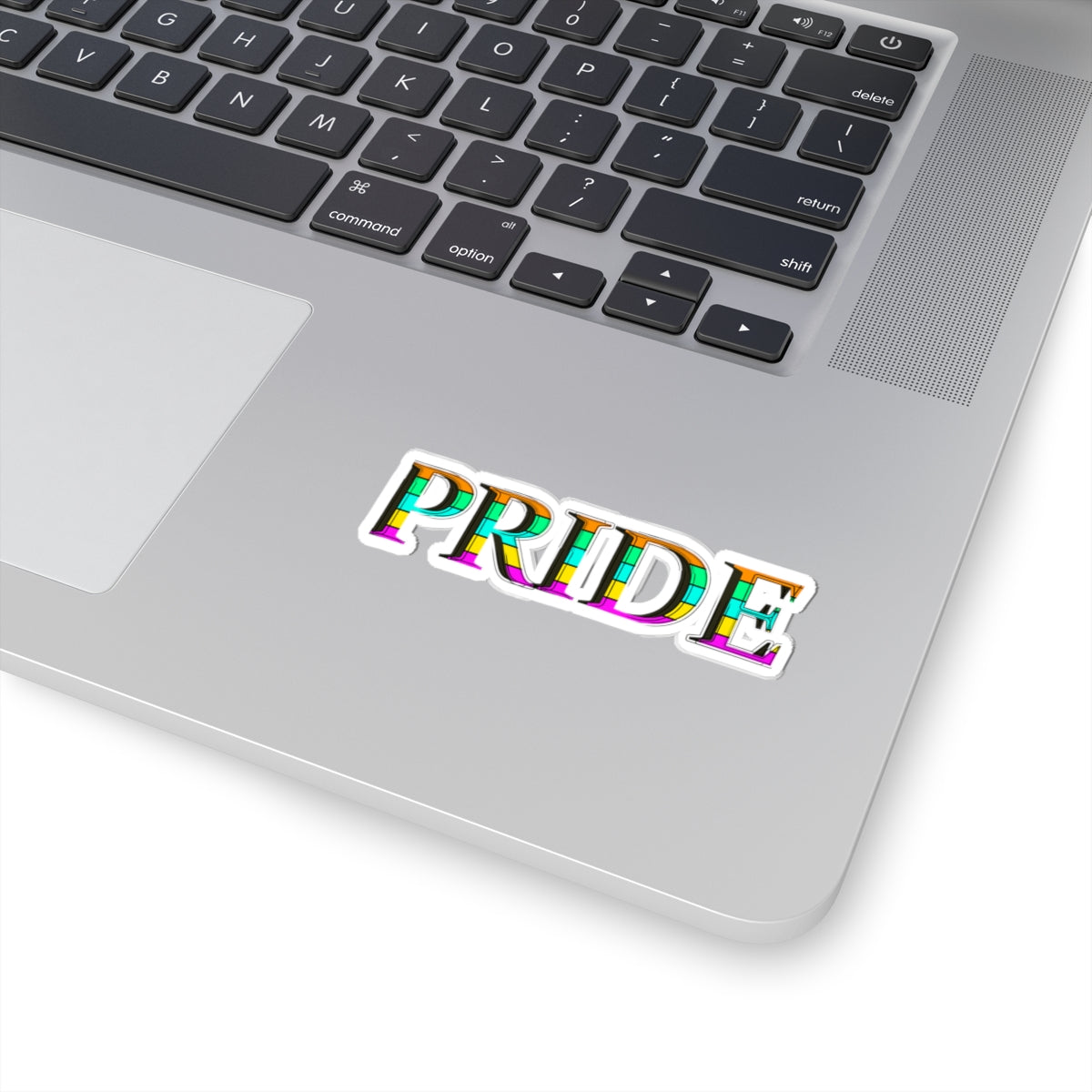 Pride Rainbow Lettering Kiss-Cut Sticker