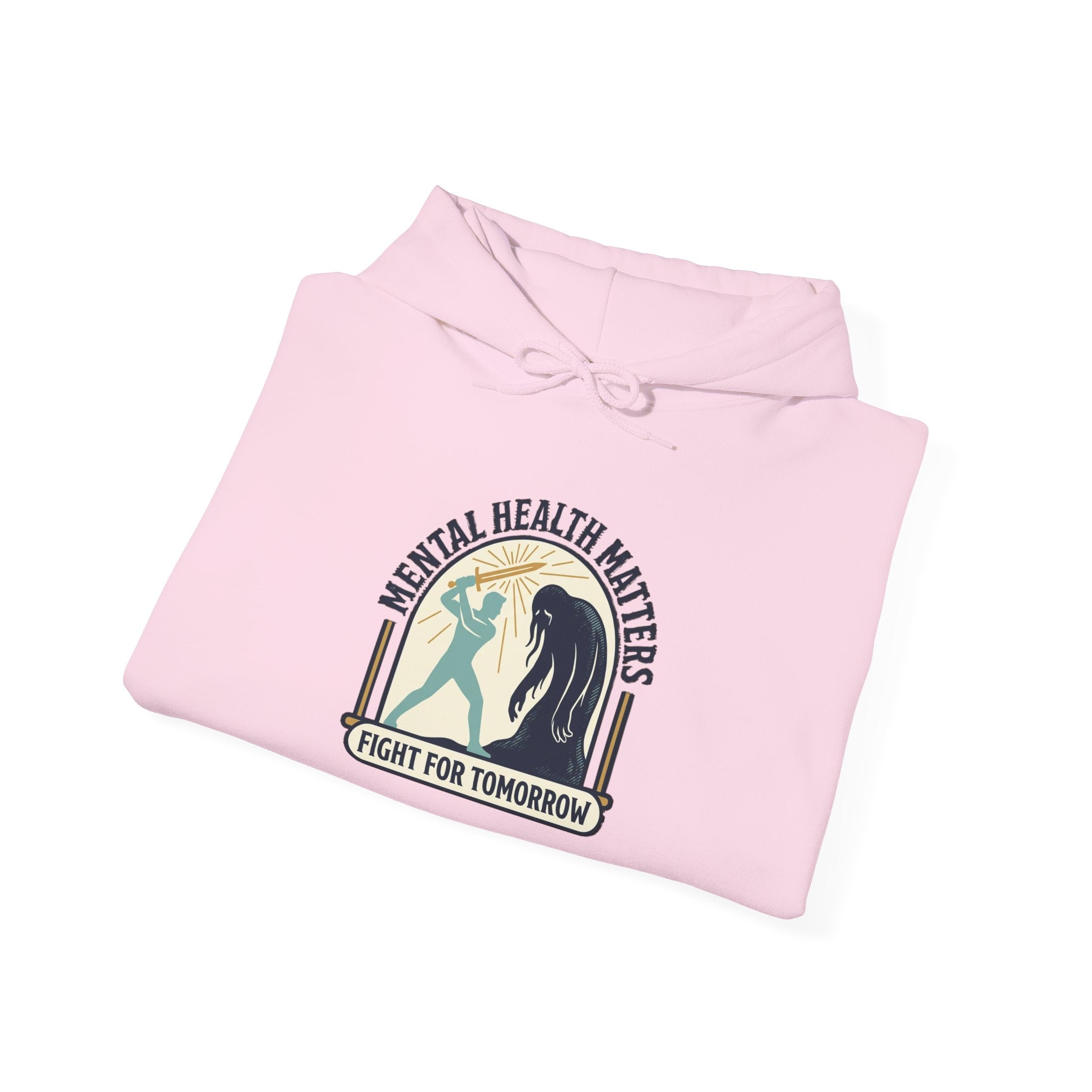 Mental Health Matters Hoodie | Wear Green, Awareness Ribbon, Self-Care