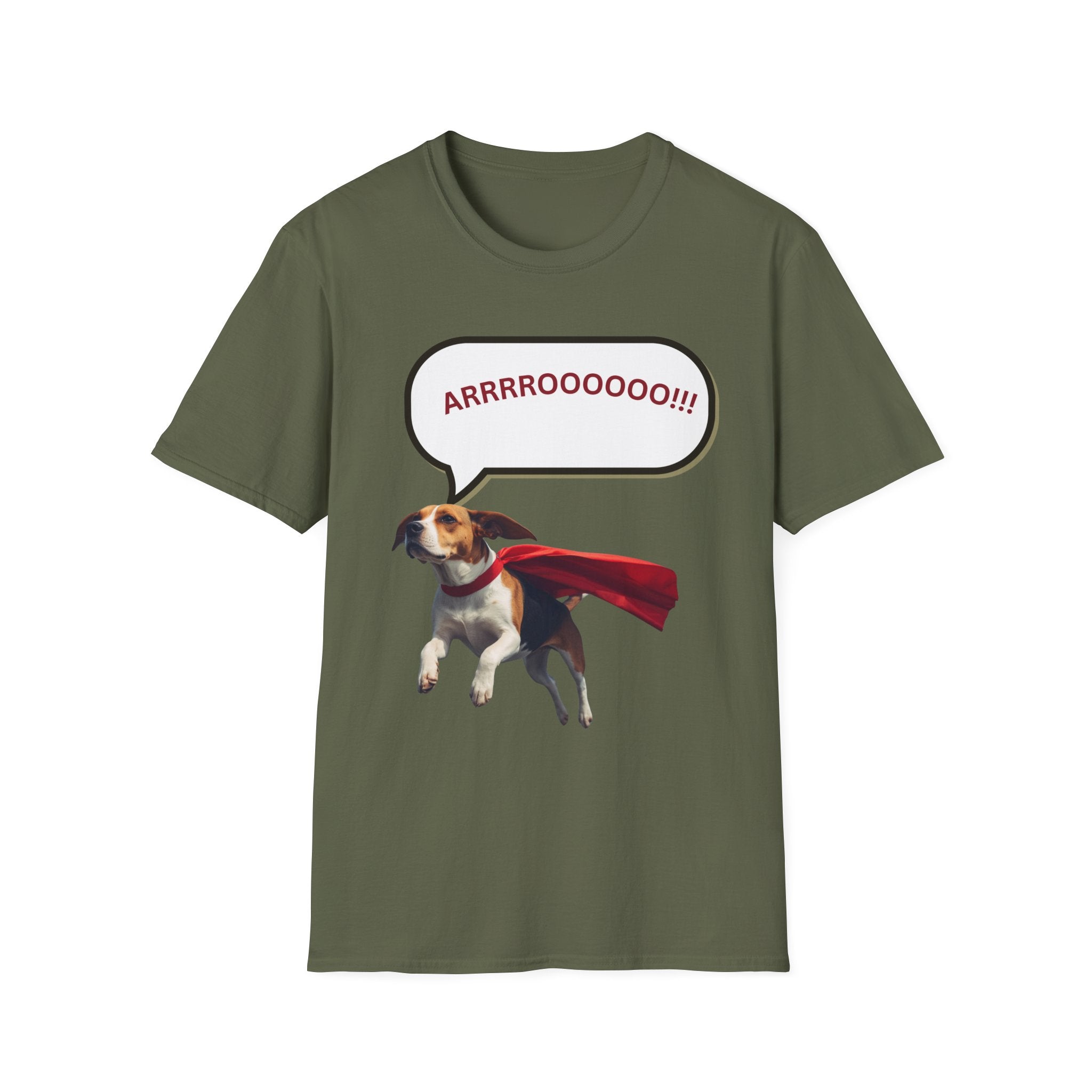 Beagle the Superdog 'ARRRROOOOO!!!' T‑Shirt