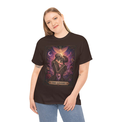 Tarot 'The Lovers' Skeleton Kiss Tee