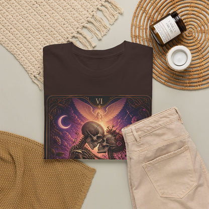 Tarot 'The Lovers' Skeleton Kiss Tee