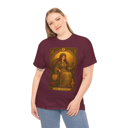 The Empress Tarot Card T-Shirt — Vintage Occult Astrology Graphic Tee
