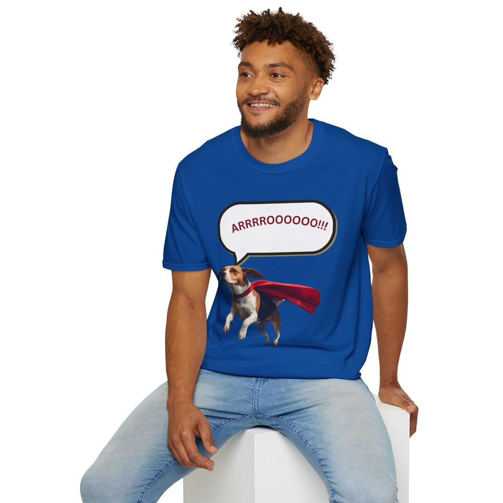 Beagle the Superdog 'ARRRROOOOO!!!' T‑Shirt