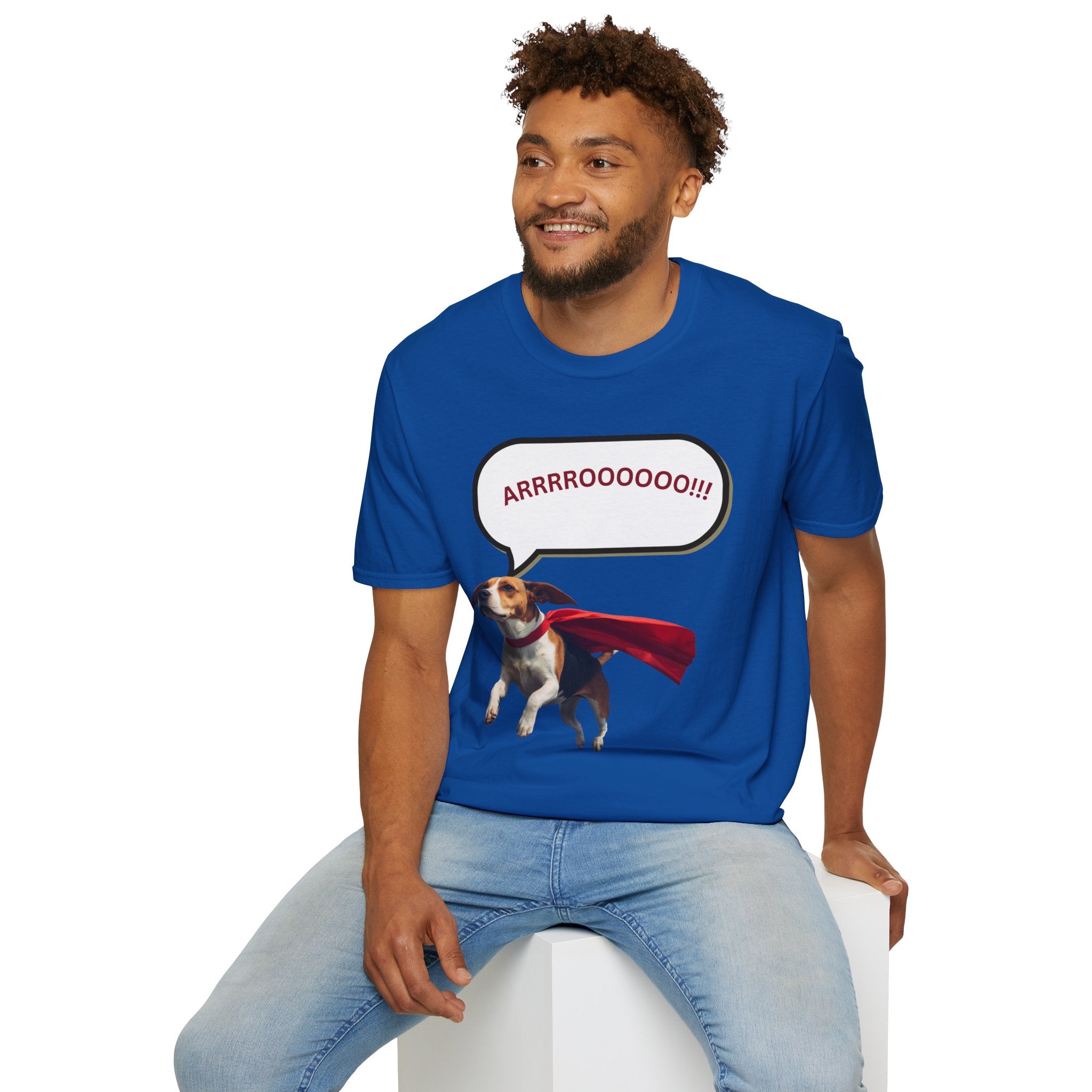 Beagle the Superdog 'ARRRROOOOO!!!' T‑Shirt