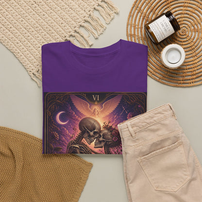 Tarot 'The Lovers' Skeleton Kiss Tee