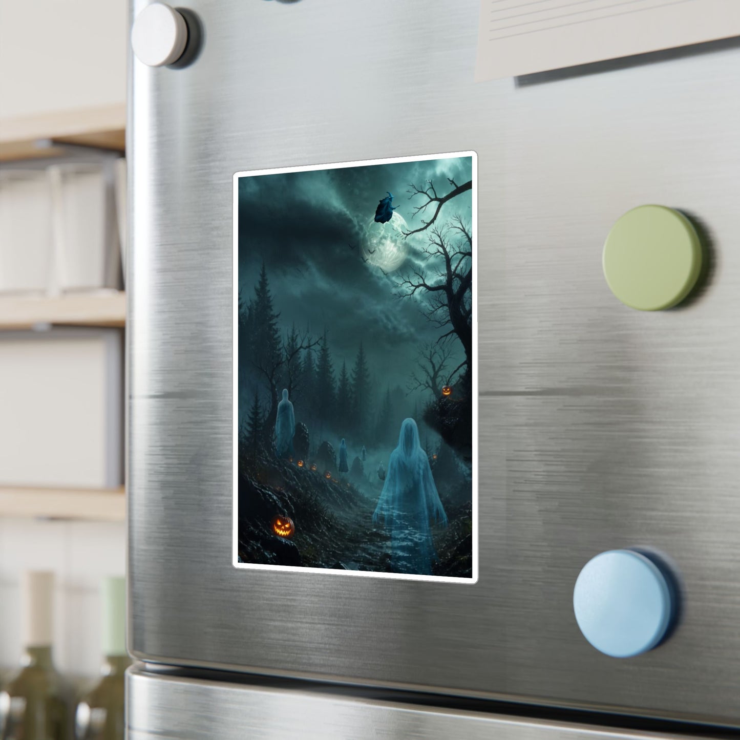Haunted Night Kiss-Cut Vinyl Decal