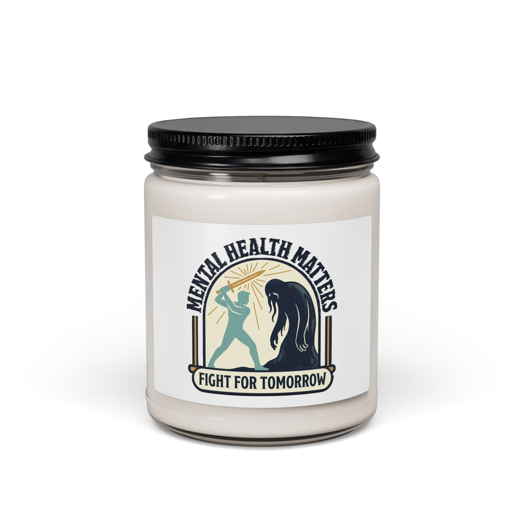 Mental Health Matters Soy Candle | Wear Green, Self-Care Awareness