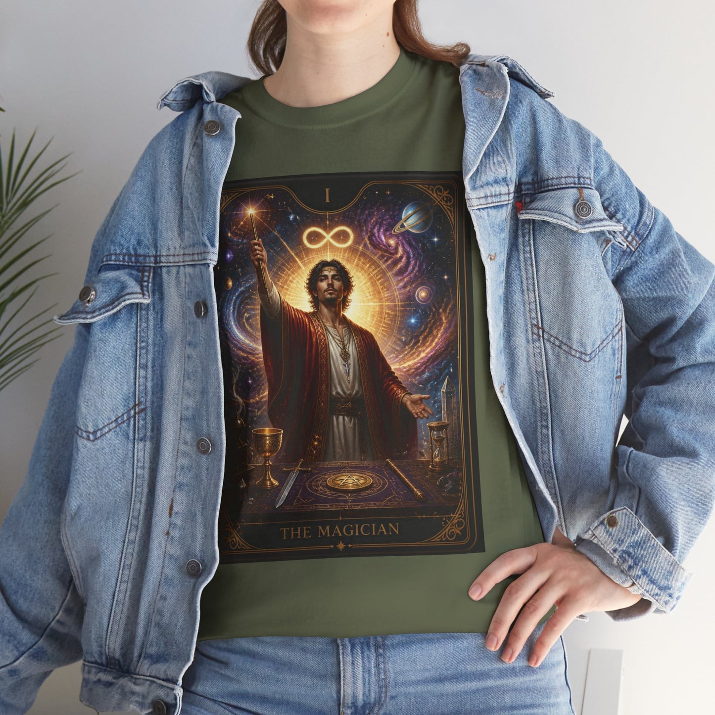 Mystic Magician Tarot T-Shirt — The Magus Arcana Illustration Tee