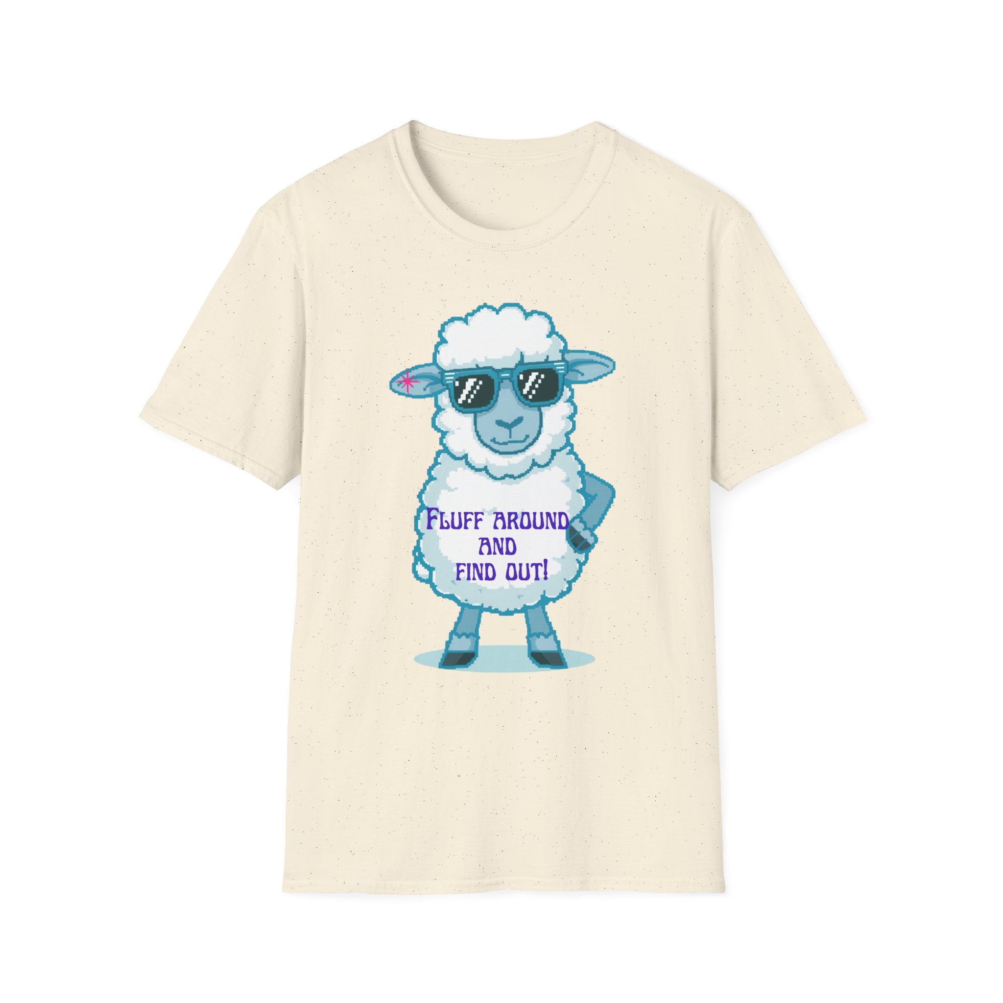 Sassy Sheep T-Shirt — Fluff Around and Find Out Graphic Tee