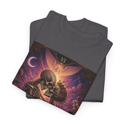 Tarot 'The Lovers' Skeleton Kiss Tee