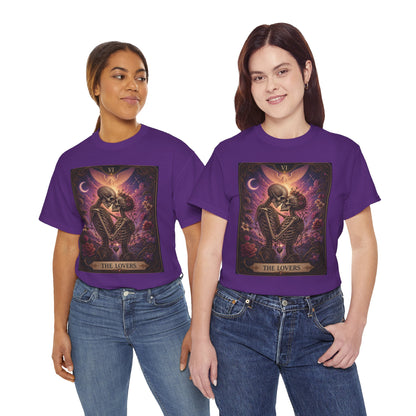 Tarot 'The Lovers' Skeleton Kiss Tee