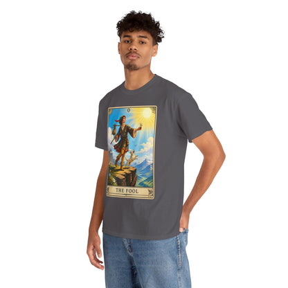 The Fool Tarot Card T‑Shirt — Vintage Major Arcana Graphic Tee