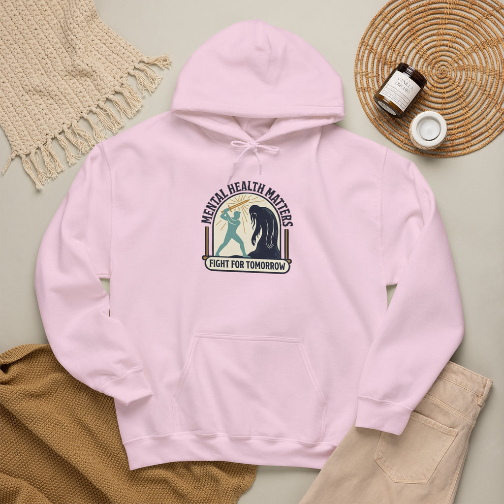 Mental Health Matters Hoodie | Wear Green, Awareness Ribbon, Self-Care