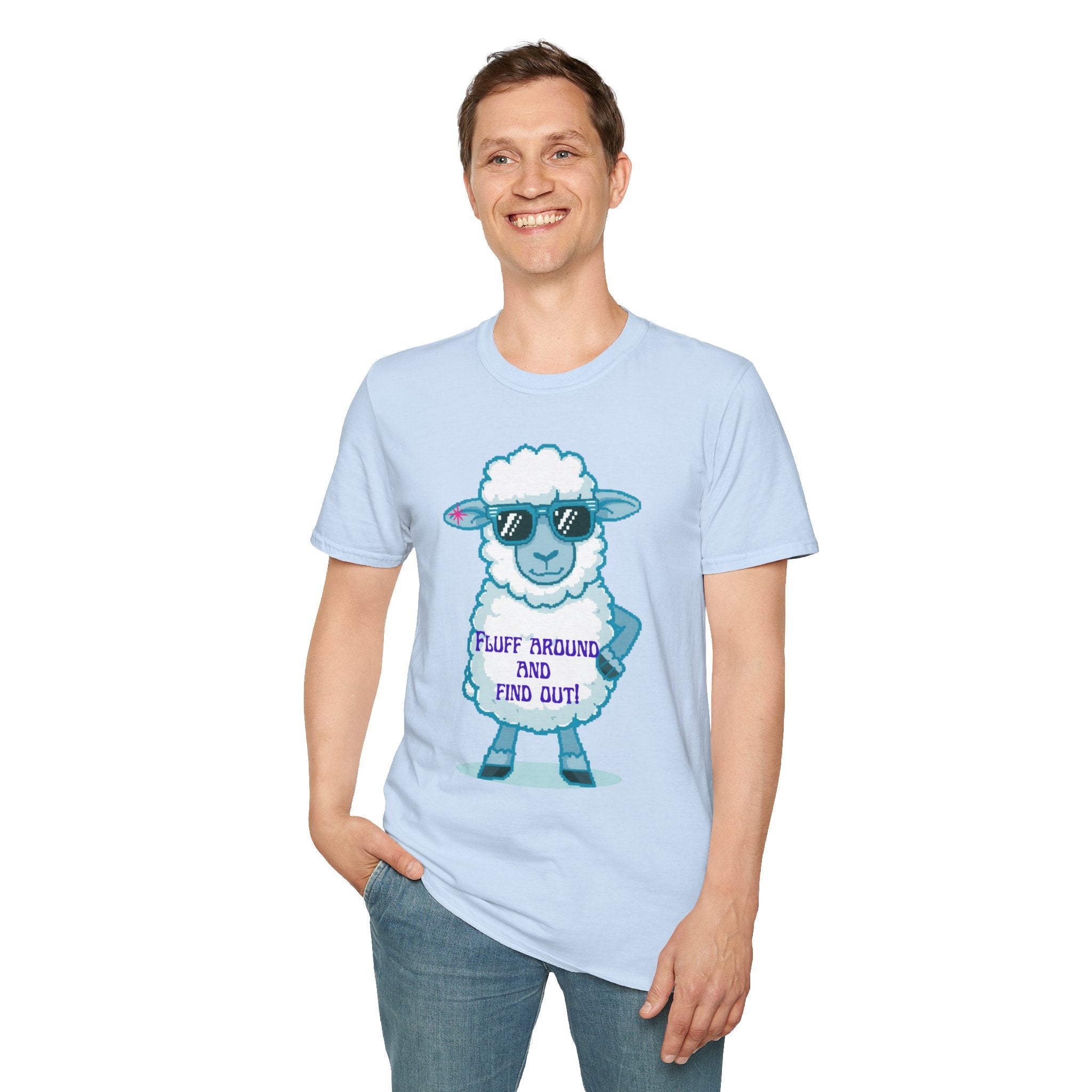 Sassy Sheep T-Shirt — Fluff Around and Find Out Graphic Tee