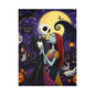 Nightmare Before Christmas Vinyl Decal — Jack & Sally Kiss-Cut Sticker