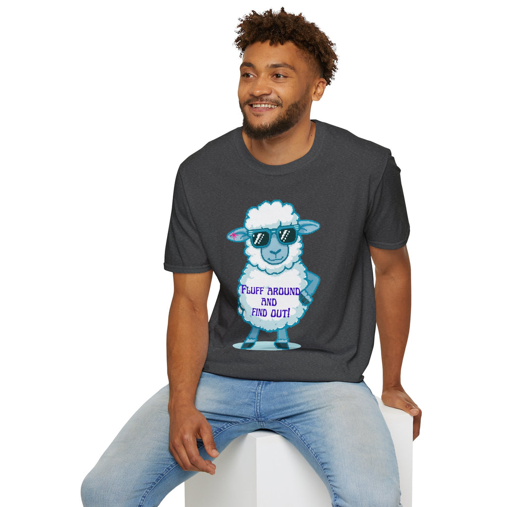 Sassy Sheep T-Shirt — Fluff Around and Find Out Graphic Tee