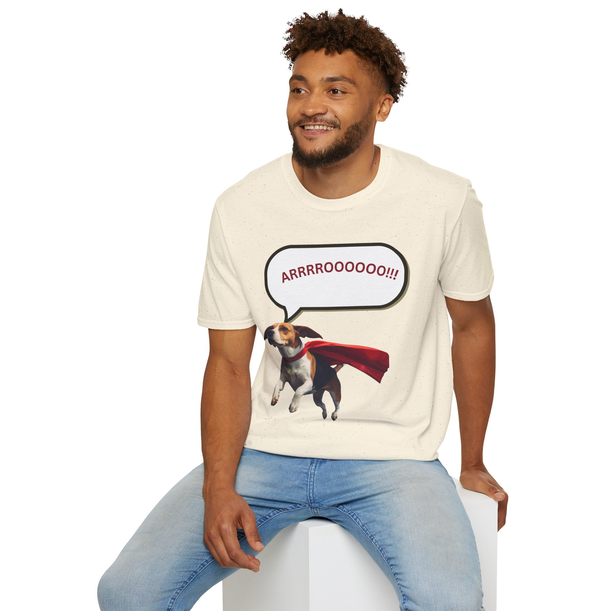 Beagle the Superdog 'ARRRROOOOO!!!' T‑Shirt