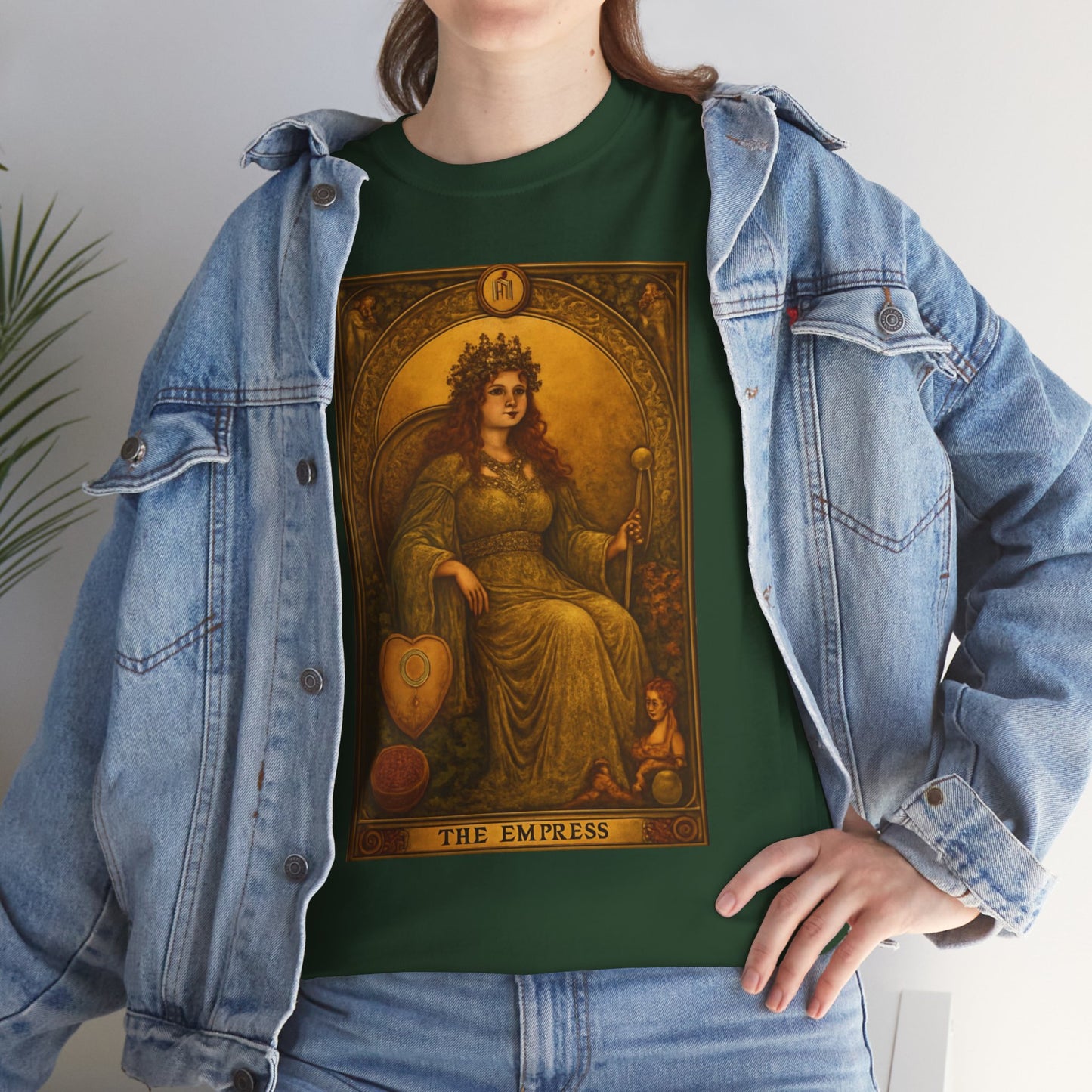The Empress Tarot Card T-Shirt — Vintage Occult Astrology Graphic Tee