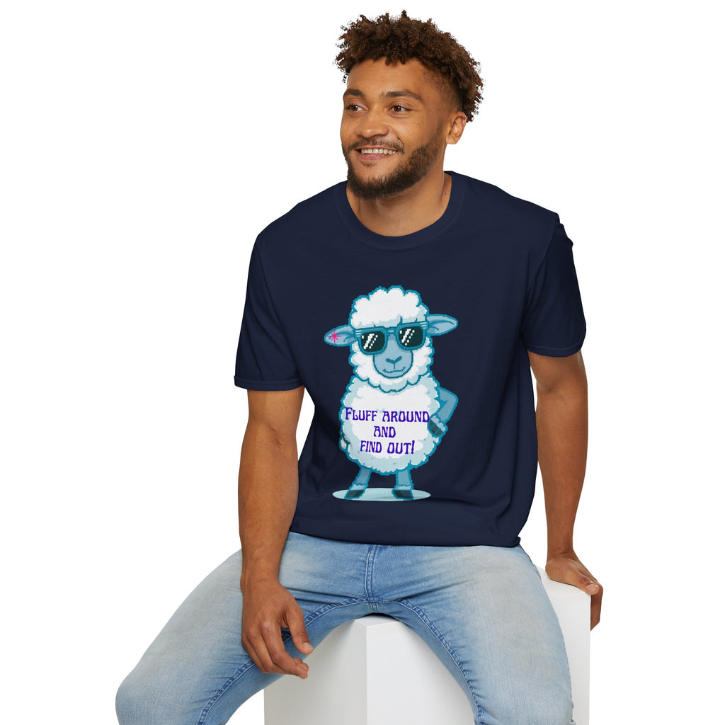 Sassy Sheep T-Shirt — Fluff Around and Find Out Graphic Tee