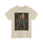 Tarot The Tower T-Shirt — Gothic Lightning Tarot Card Tee