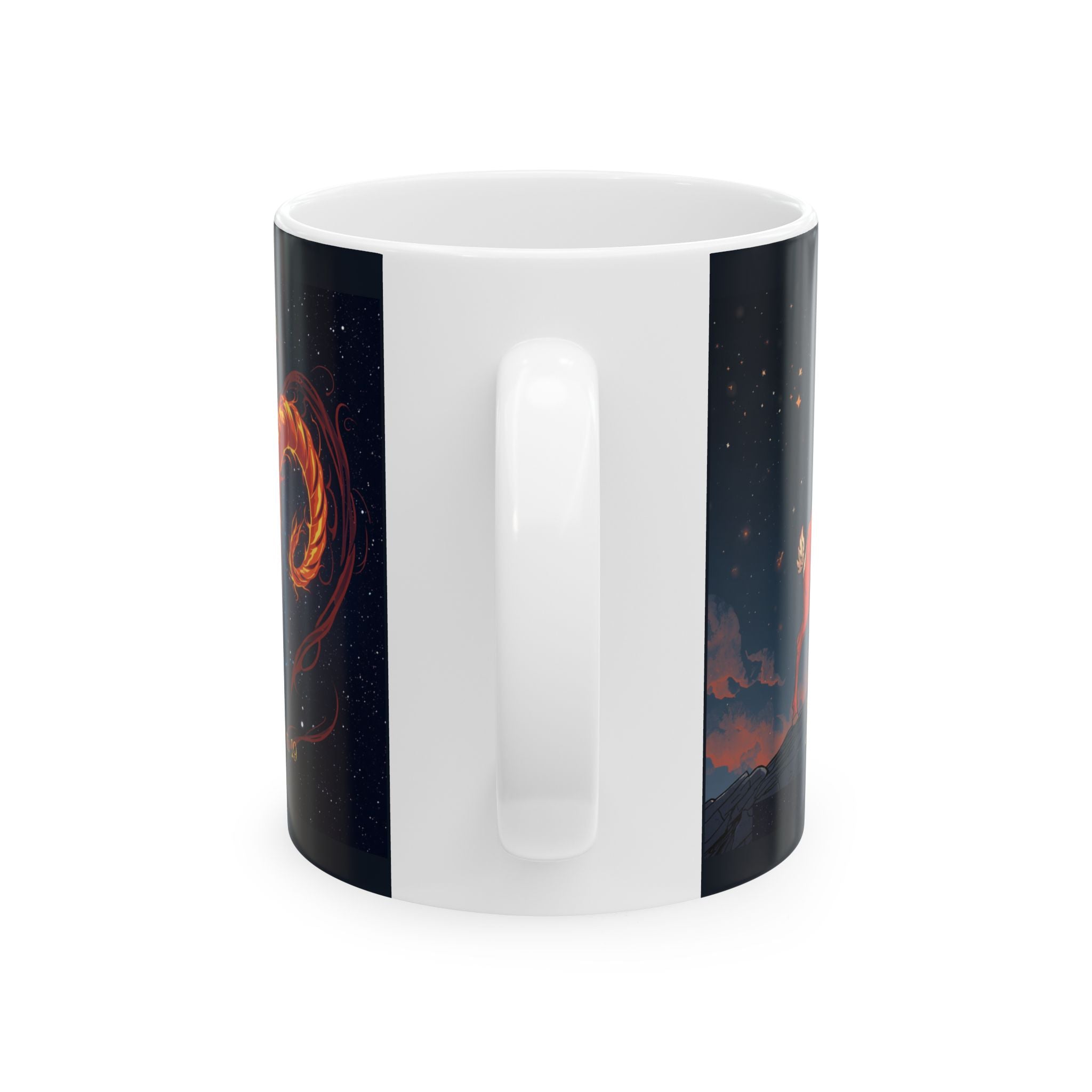 Aries Zodiac Mug — Aries Constellation Ceramic Coffee Cup (11oz, 15oz)