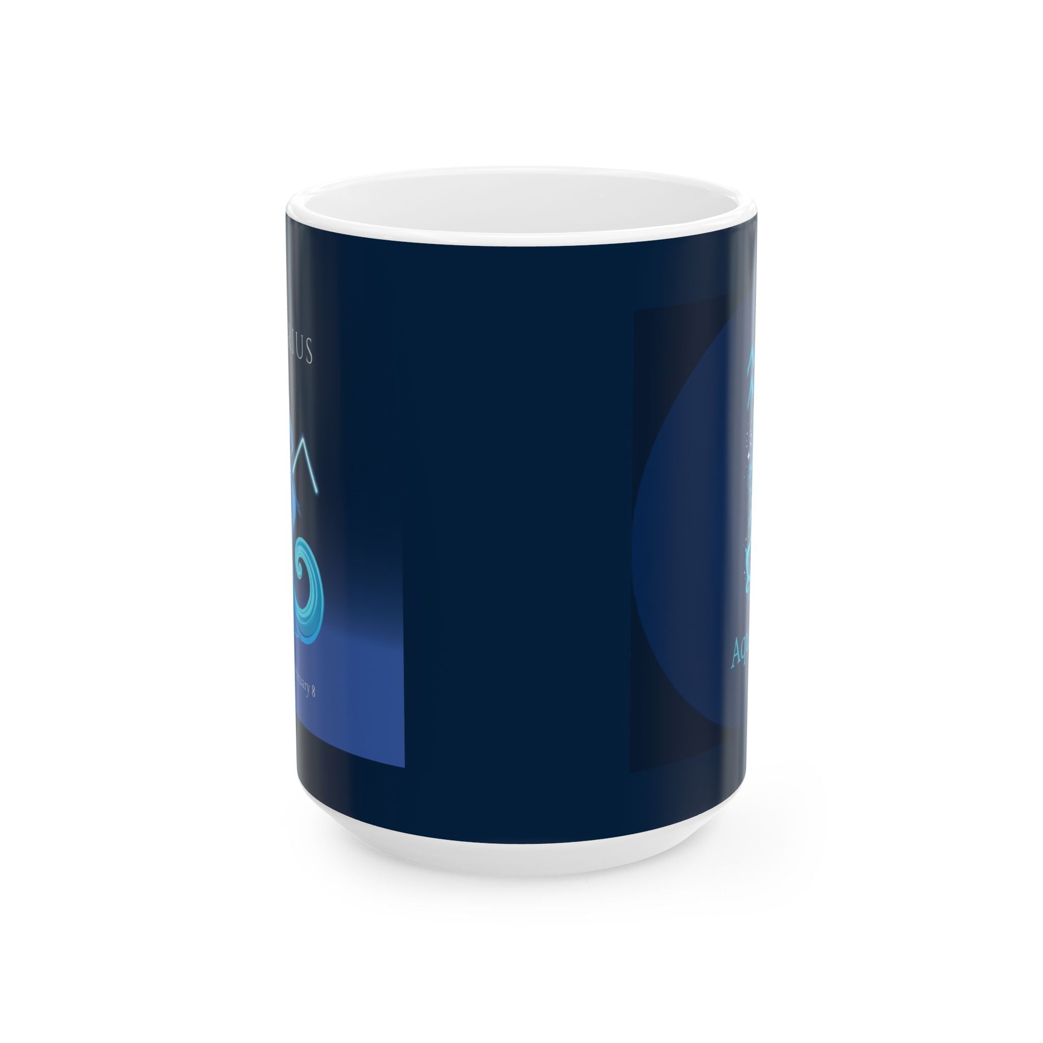 Aquarius Zodiac Ceramic Mug – Zodiac Coffee Cup