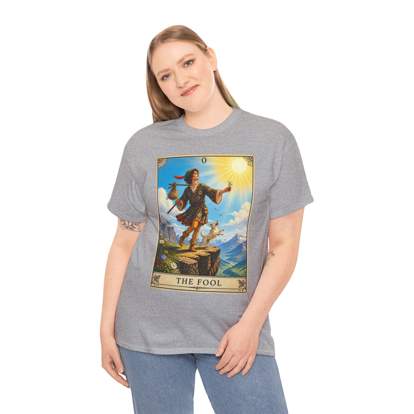 The Fool Tarot Card T‑Shirt — Vintage Major Arcana Graphic Tee
