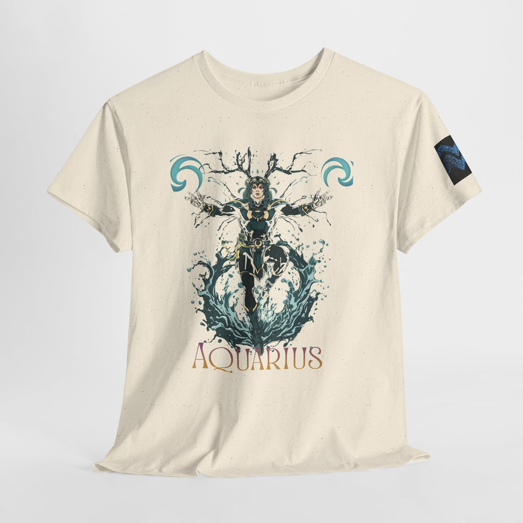 Aquarius Zodiac T‑Shirt — Aquarius Astrology Tee