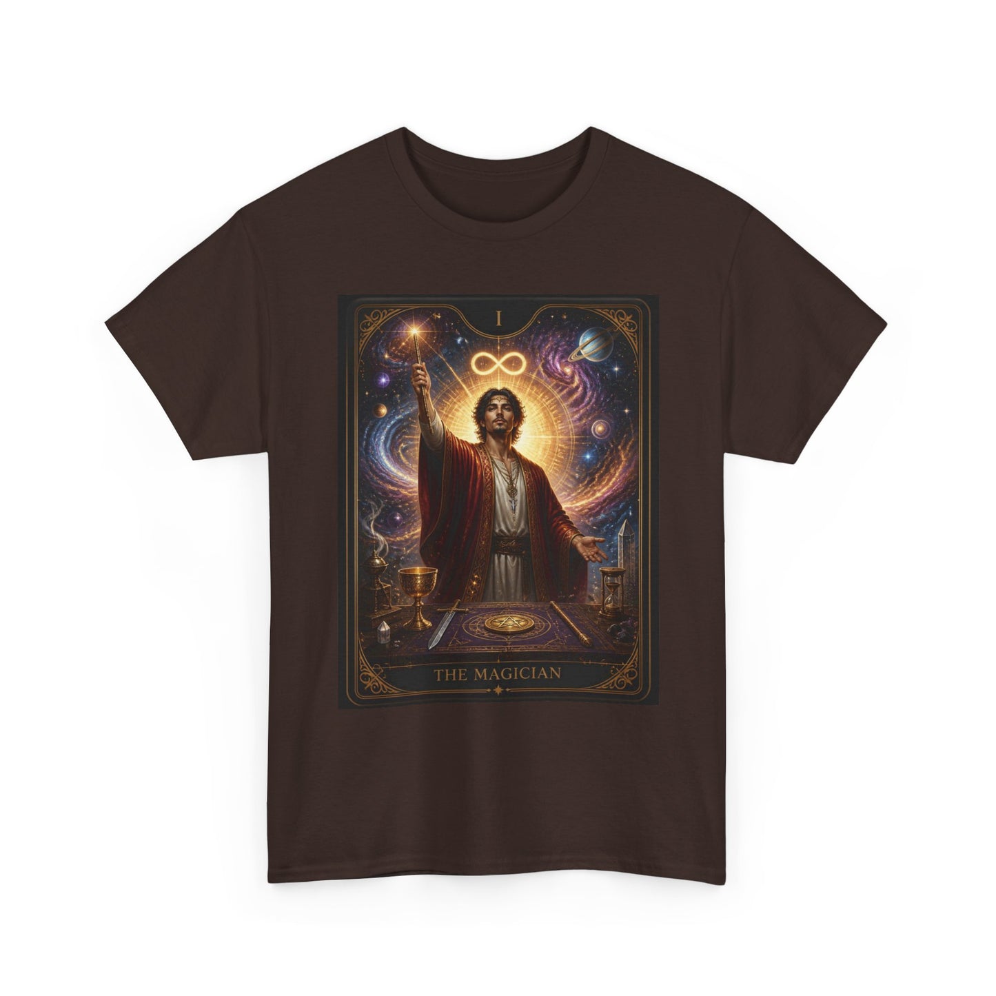 Mystic Magician Tarot T-Shirt — The Magus Arcana Illustration Tee