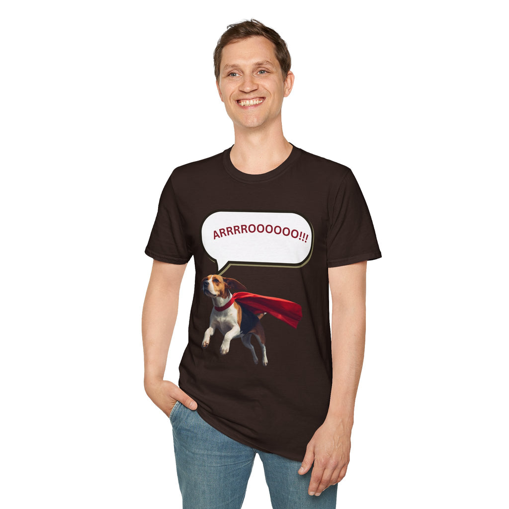 Beagle the Superdog 'ARRRROOOOO!!!' T‑Shirt