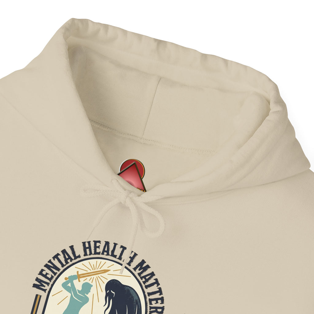 Mental Health Matters Hoodie | Wear Green, Awareness Ribbon, Self-Care