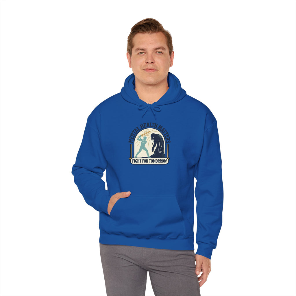 Mental Health Matters Hoodie | Wear Green, Awareness Ribbon, Self-Care
