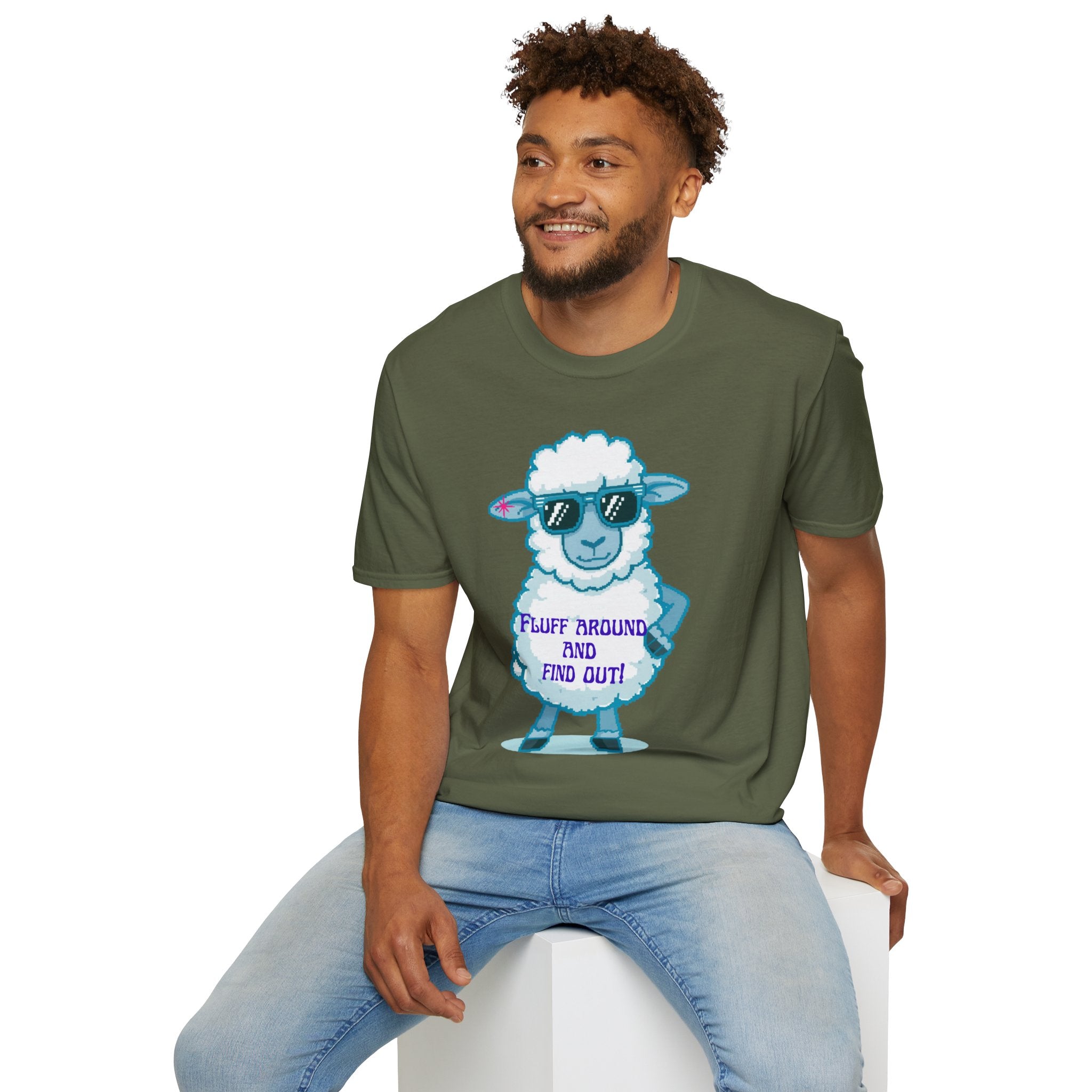 Sassy Sheep T-Shirt — Fluff Around and Find Out Graphic Tee