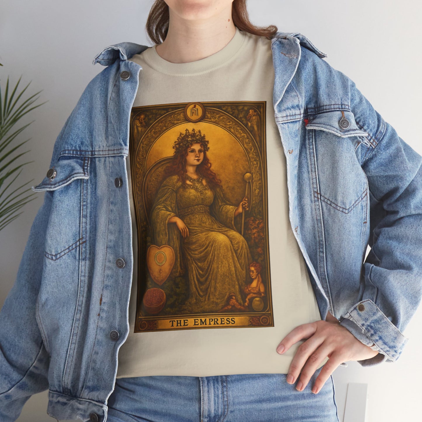 The Empress Tarot Card T-Shirt — Vintage Occult Astrology Graphic Tee
