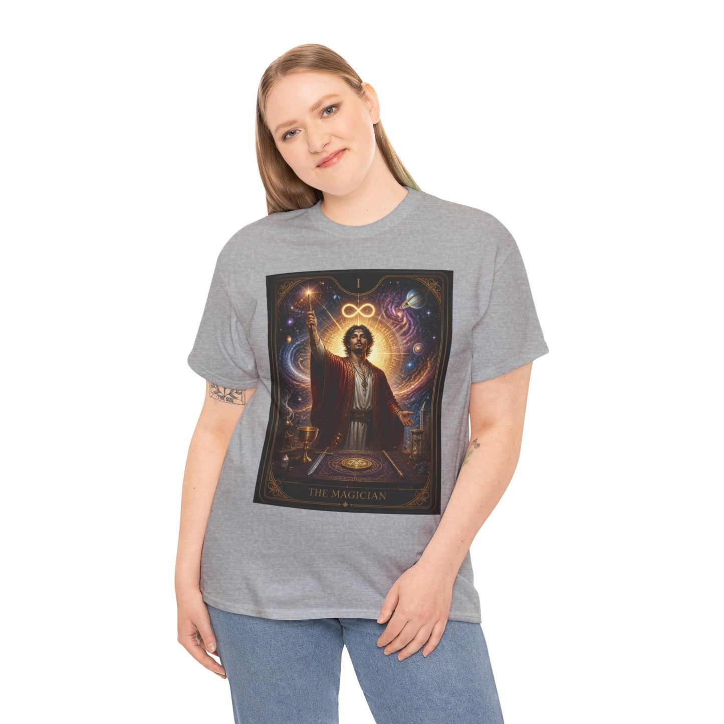 Mystic Magician Tarot T-Shirt — The Magus Arcana Illustration Tee