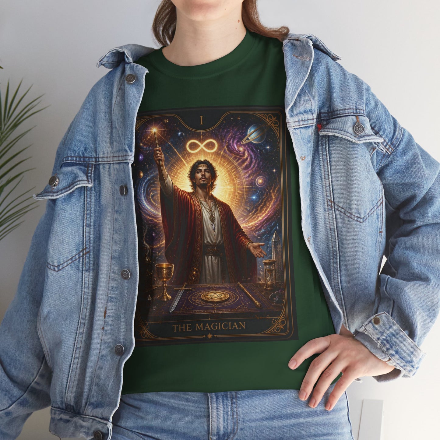 Mystic Magician Tarot T-Shirt — The Magus Arcana Illustration Tee