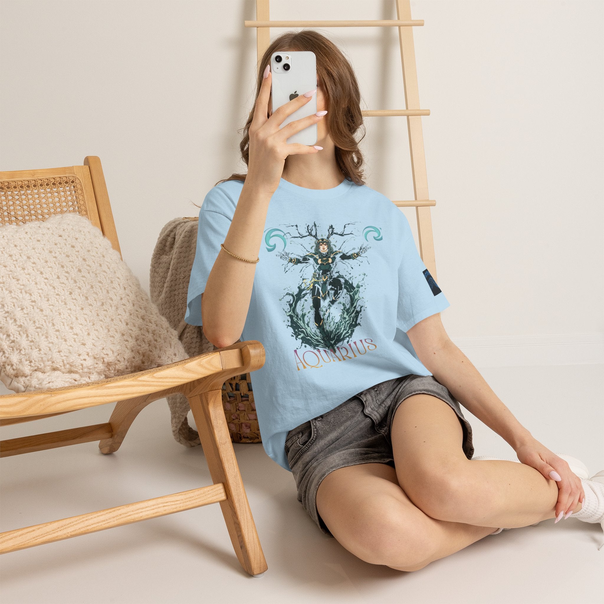 Aquarius Zodiac T‑Shirt — Aquarius Astrology Tee