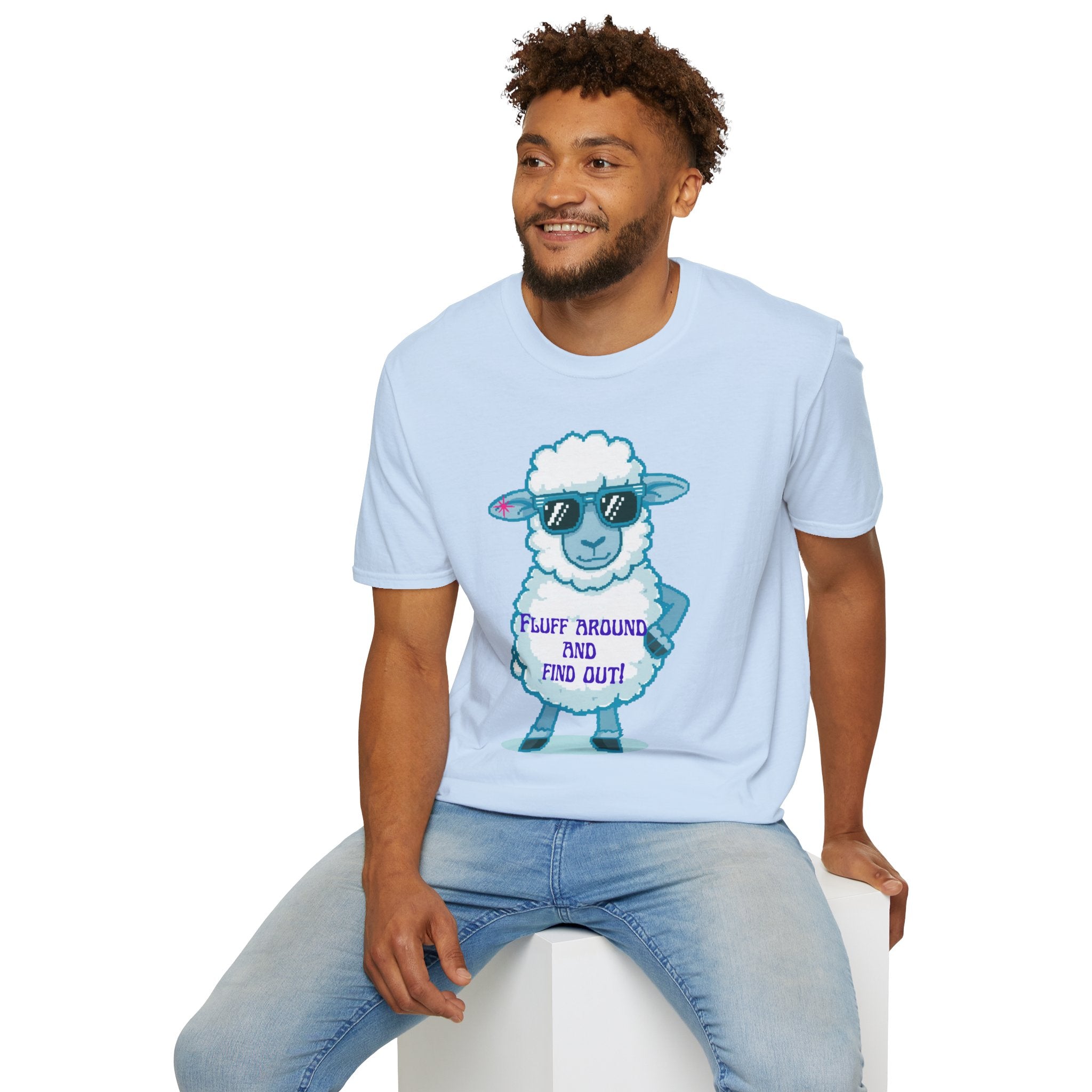 Sassy Sheep T-Shirt — Fluff Around and Find Out Graphic Tee