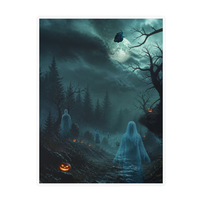 Haunted Night Kiss-Cut Vinyl Decal
