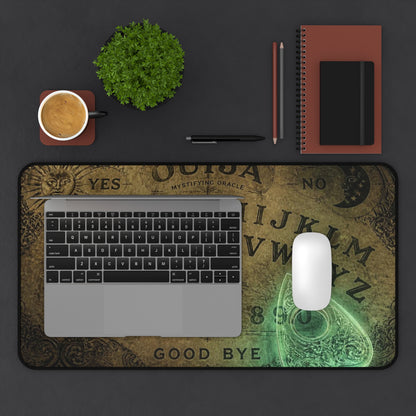 Ouija Board Desk Mat – Vintage Spirit Board Mouse Pad