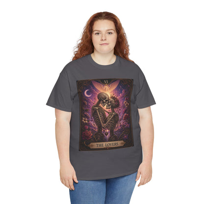 Tarot 'The Lovers' Skeleton Kiss Tee